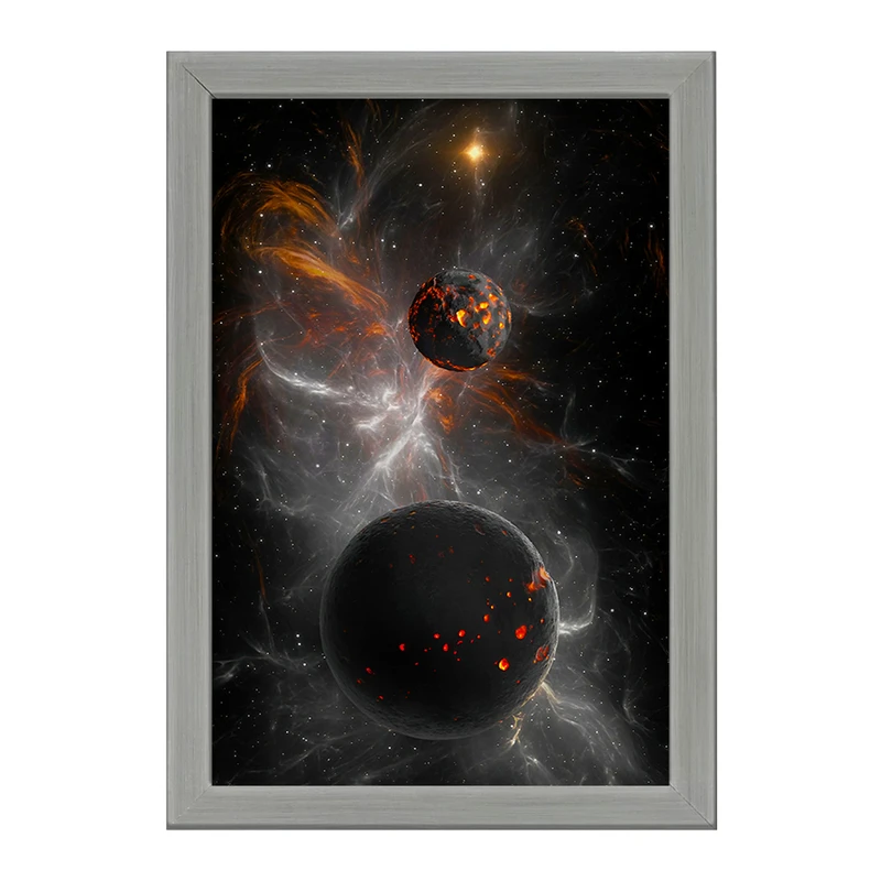 تابلو خندالو طرح کهکشان (galaxy) کد F6722