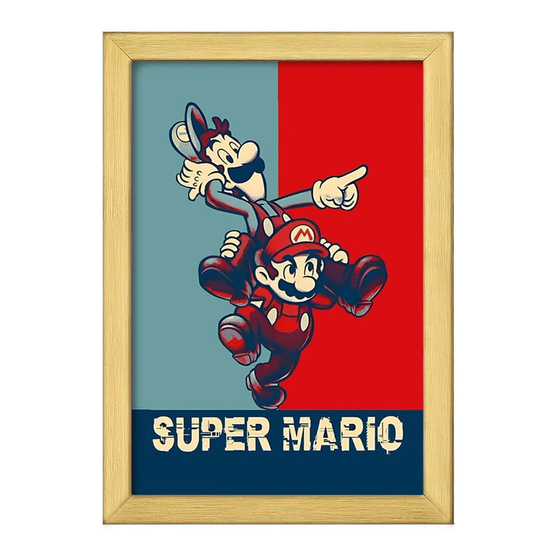 تابلو خندالو طرح سوپر ماریو کد F12844