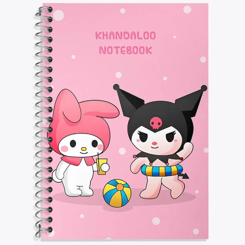 دفتر نت موسیقی 50 برگ خندالو طرح کرومی و مای ملودی کد N9039