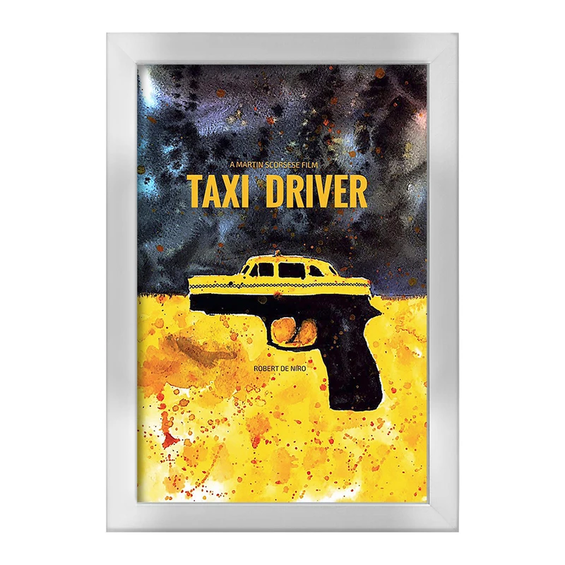 تابلو خندالو طرح راننده تاکسی (Taxi Driver) کد F11366