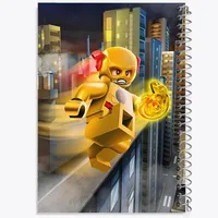 دفتر طراحی 50 برگ خندالو طرح شزم (Shazam) کد N2913