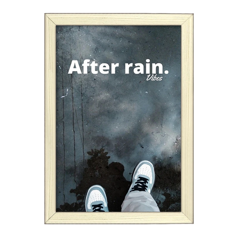 تابلو خندالو طرح After Rain کد F1123