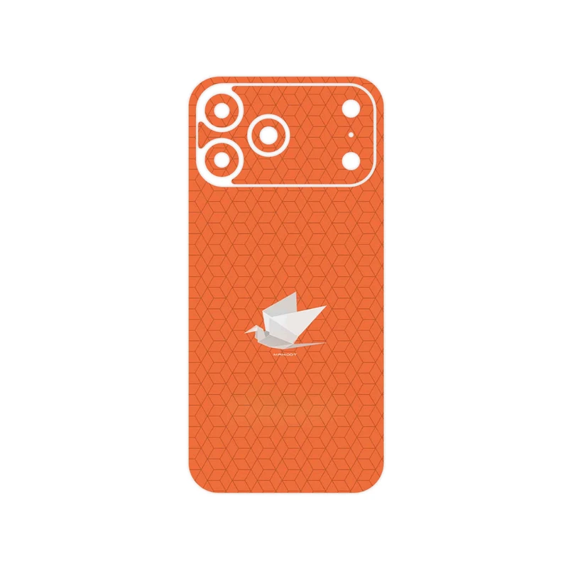 برچسب پوششی ماهوت مدل Minimalist origami bird مناسب برای گوشی موبایل اپل iPhone 17 Pro Max