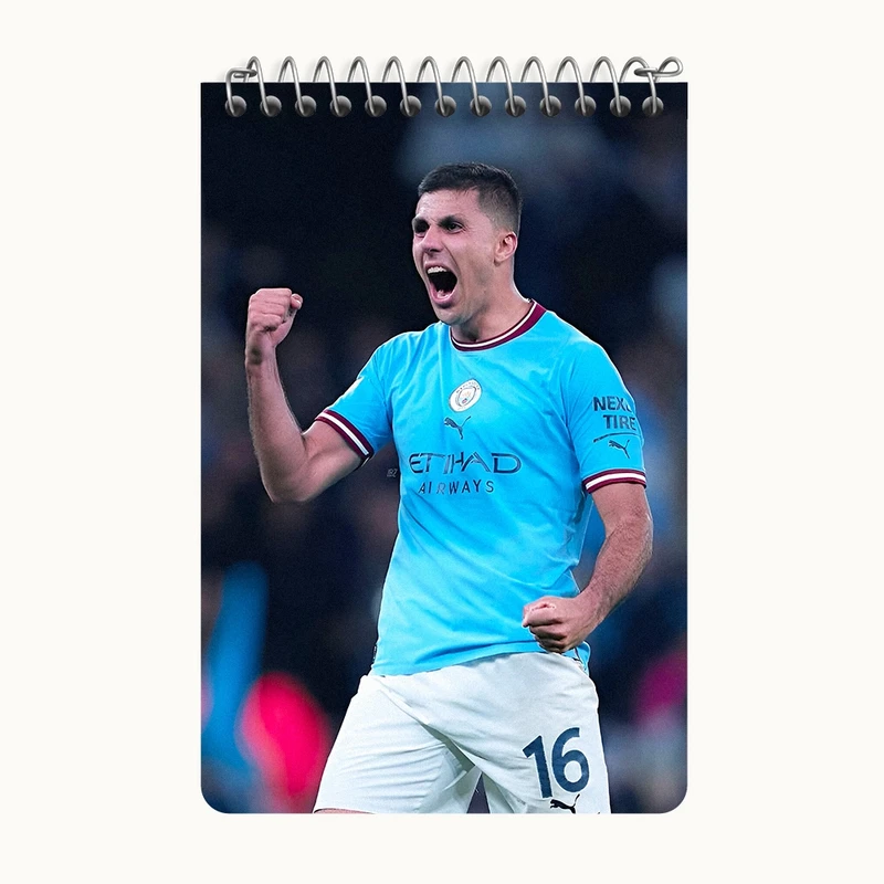 دفتر یادداشت 50 برگ خندالو طرح رودریگو (Rodri) کد F14280