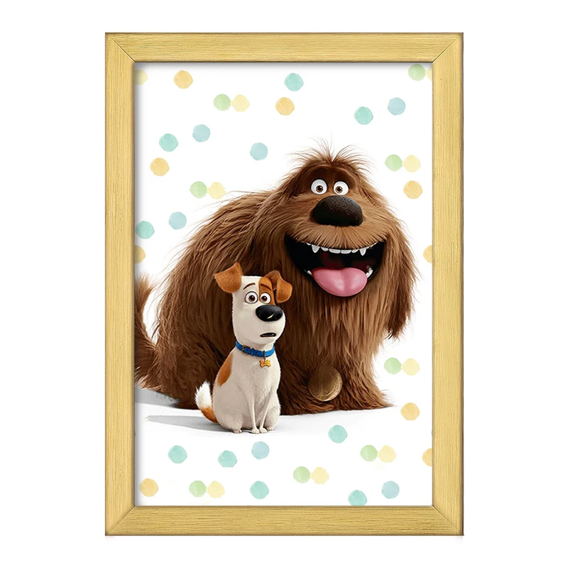 تابلو خندالو طرح زندگی پنهان حیوانات خانگی The Secret Life of Pets  کد 10684
