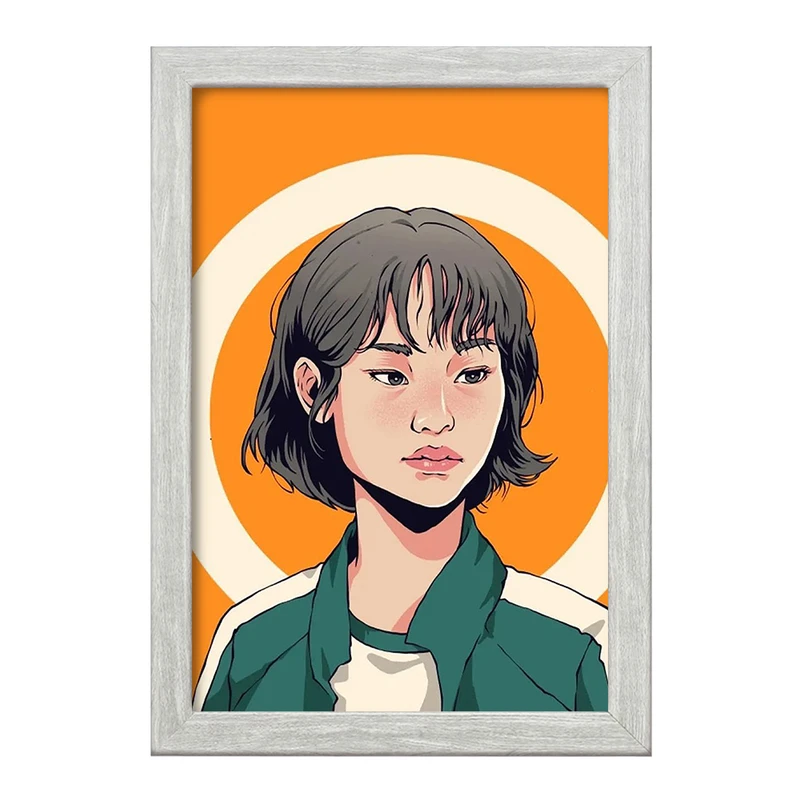 تابلو خندالو طرح کانگ سه بیوک بازی مرکب Squid Game  کد 10798