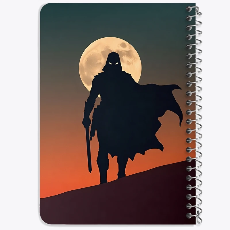 دفتر یادداشت 50 برگ خندالو طرح مارول (Marvel Moon Knight)  کد N7704