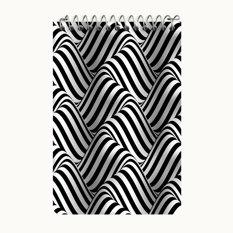 دفتر یادداشت 50 برگ خندالو طرح دکوراتیو (decorative) کد F1908