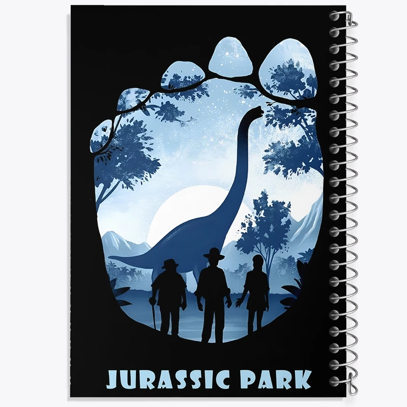 دفتر طراحی 50 برگ خندالو طرح ژوراسیک (Jurassic Park) کد F13776