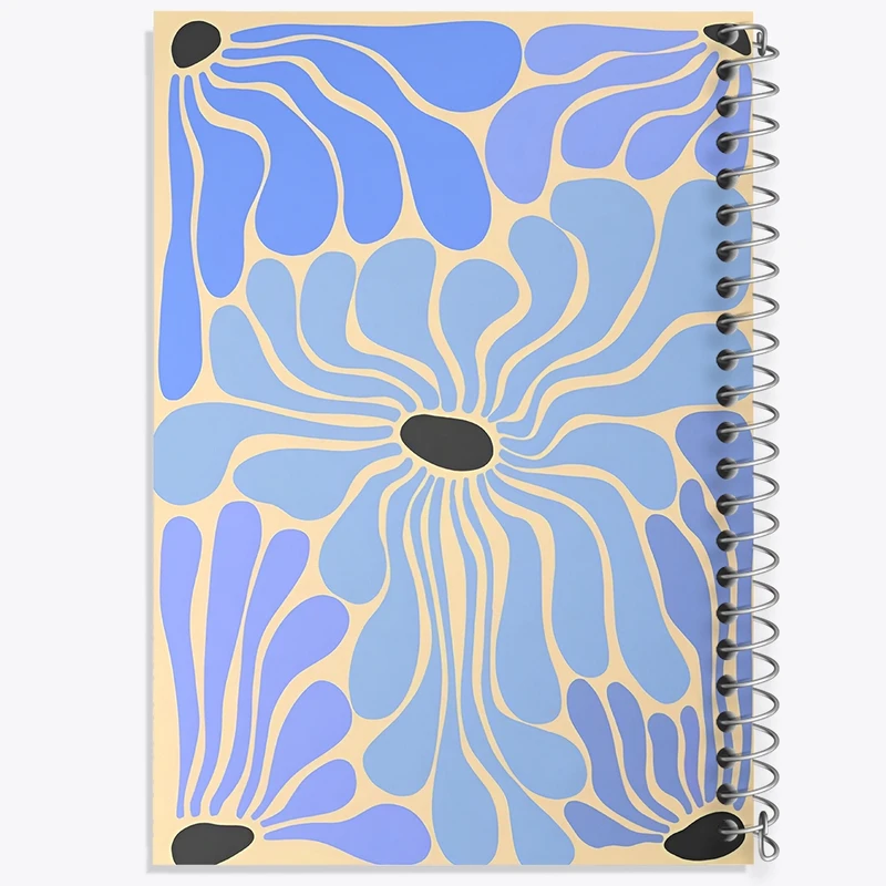 دفتر طراحی 50 برگ خندالو طرح گل گلی کد N5890