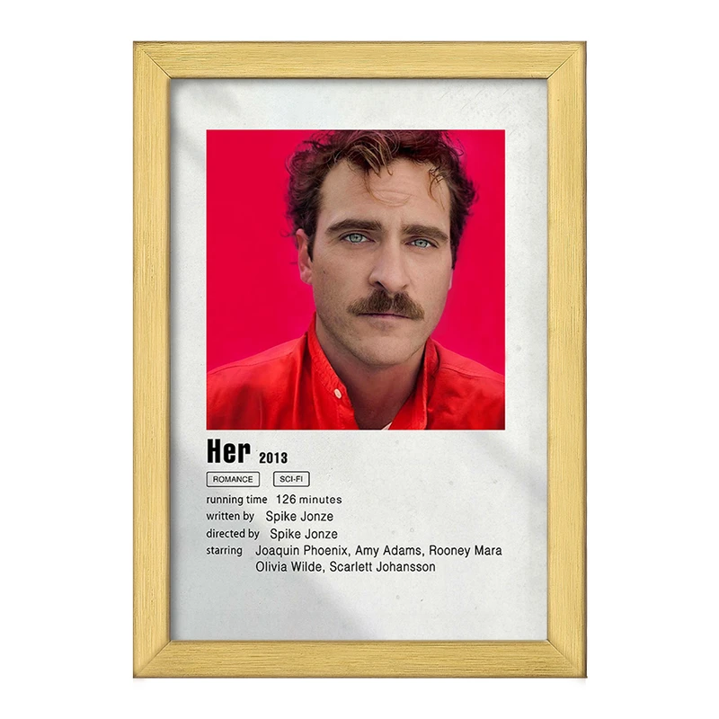 تابلو خندالو طرح او (Her) کد F11302