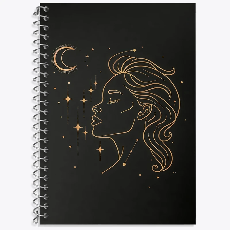 دفتر لغت 50 برگ خندالو طرح دخترانه مینیمال کد F3097