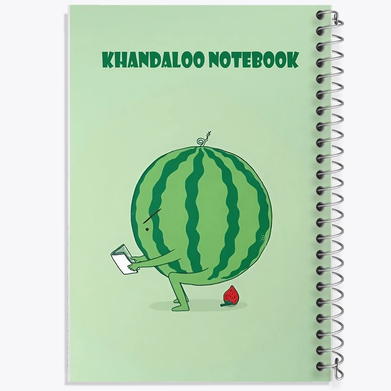 دفتر لیست خرید 50 برگ خندالو طرح هندوانه بامزه کد N7375