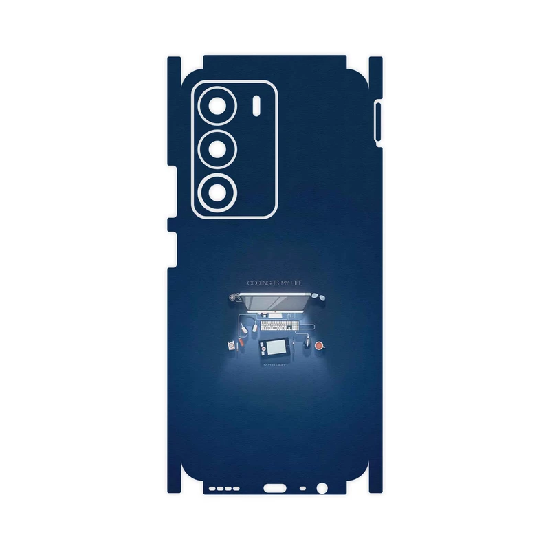 برچسب پوششی ماهوت مدل Programming 3-FullSkin مناسب برای گوشی موبایل ریلمی C71