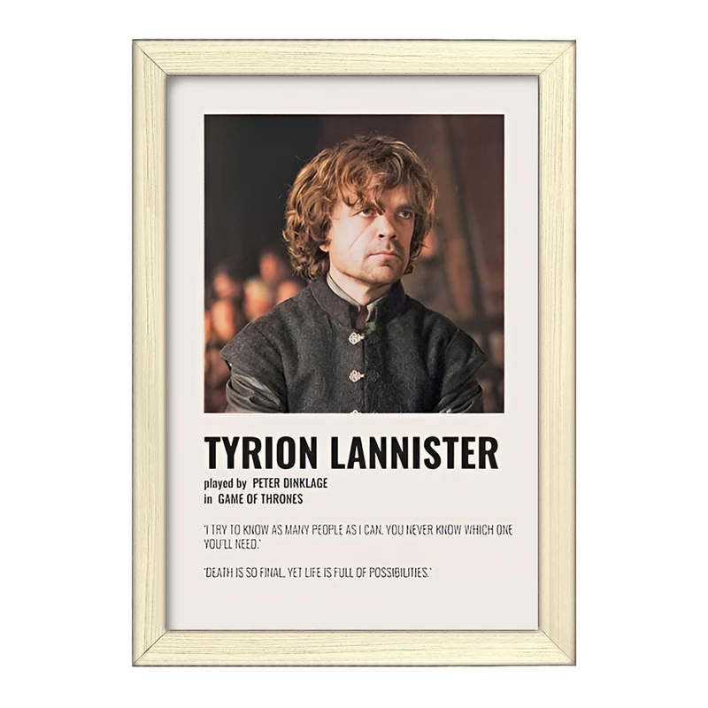 تابلو خندالو طرح تیریون لنیستر (Tyrion Lannister) کد F13379