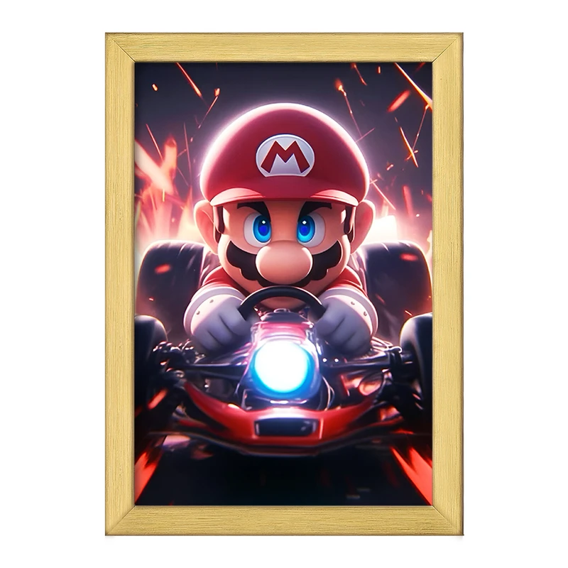 تابلو خندالو طرح سوپر ماریو کد F4415