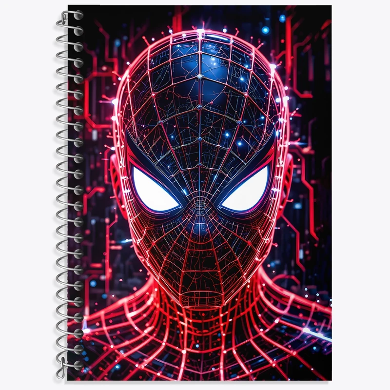 دفتر لغت 50 برگ خندالو طرح اسپایدرمن کد N7655