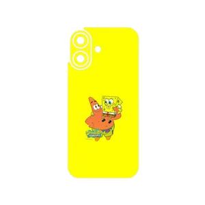MAHOOT SpongeBob SquarePants Cover Sticker for Apple iPhone 17