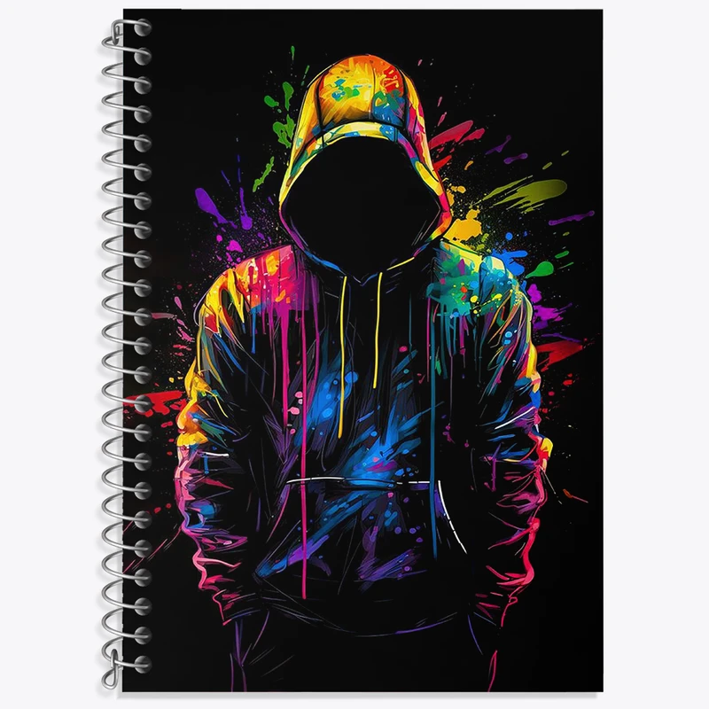 دفتر زبان دوخط 50 برگ خندالو طرح پسرانه کد F2939