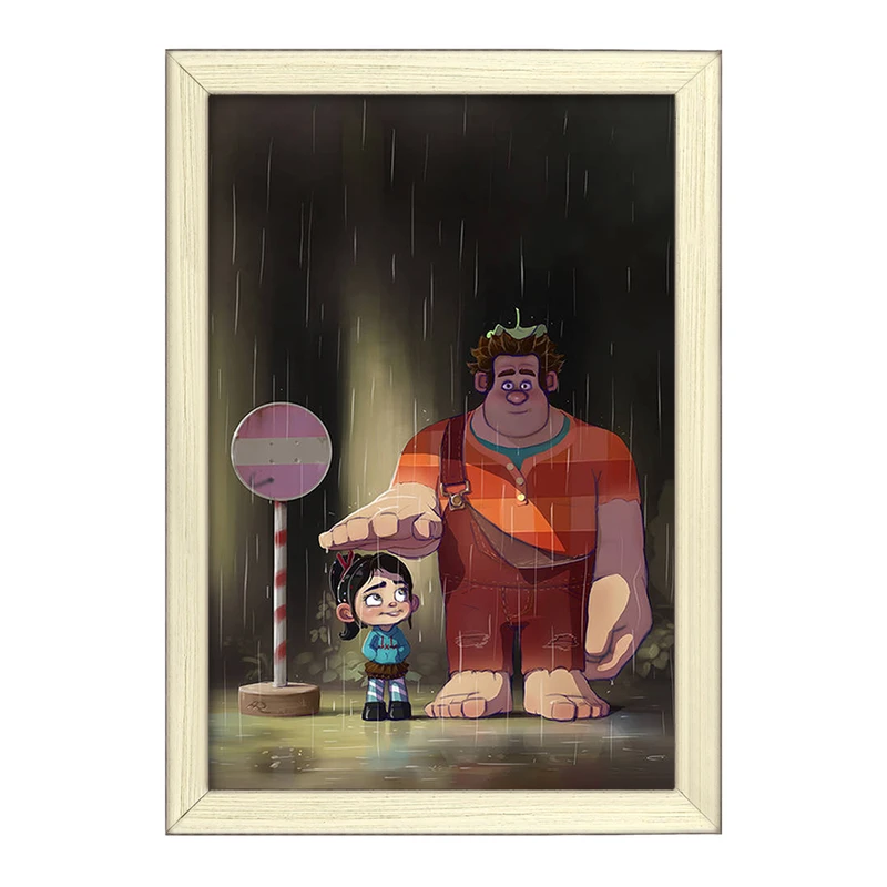 تابلو خندالو طرح رالف خرابکار کد F2175