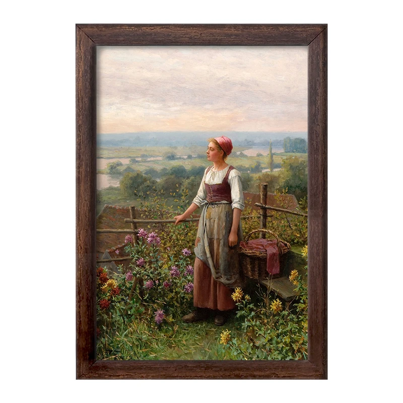 تابلو خندالو طرح نقاشی عصر درChantemesl اثر دانیل ریدوی نایت کد F12456