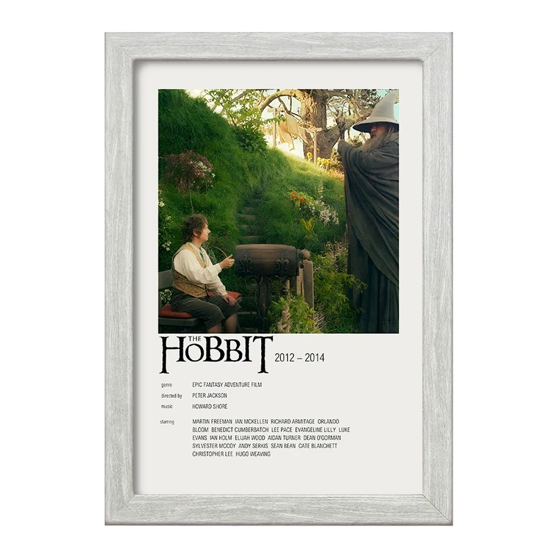 تابلو خندالو طرح هابیت ها (The Hobbit) کد F13294