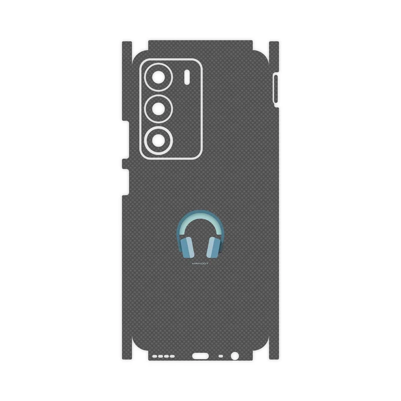 برچسب پوششی ماهوت مدل Minimal Headphone Icon-FullSkin مناسب برای گوشی موبایل ریلمی C71