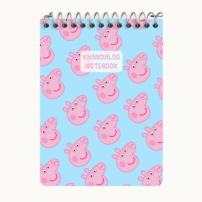 دفتر یادداشت 50 برگ خندالو طرح انیمیشن پپا پیگ (Peppa Pig) کد N9248