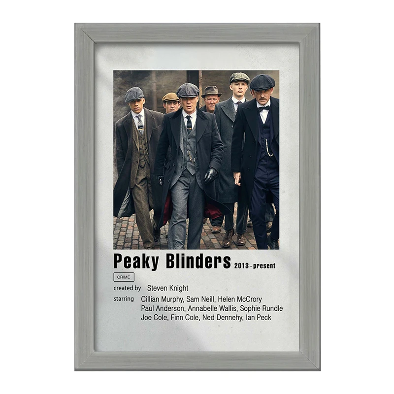 تابلو خندالو طرح پیکی بلایندرز (Peaky Blinders) کد F11291