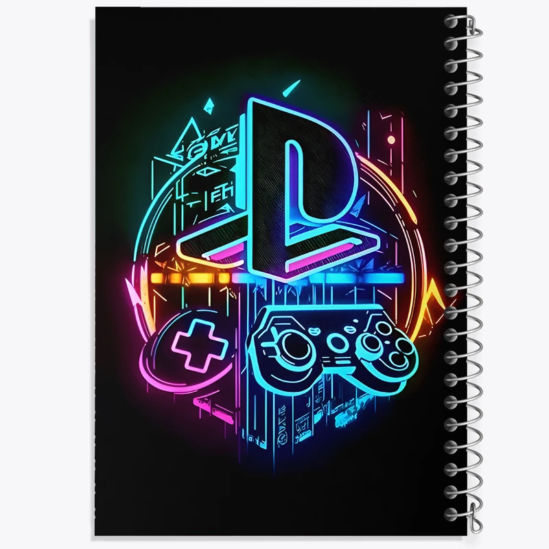 دفتر نقاشی 50 برگ خندالو طرح PS4 کد F12835