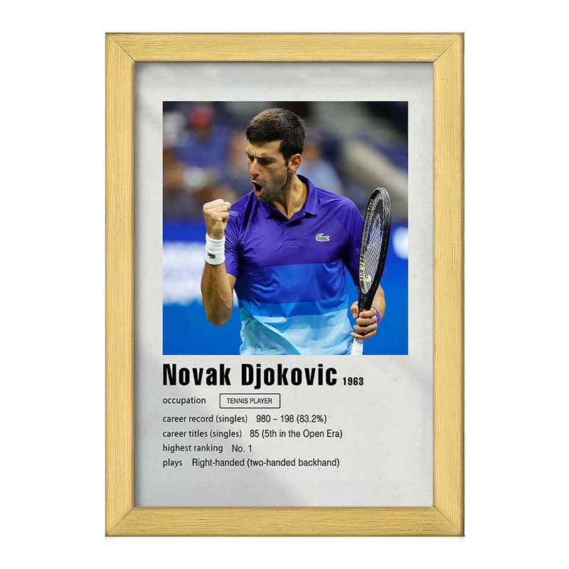 تابلو خندالو طرح نواک جوکوویچ (Novak Djokovic) کد F11246