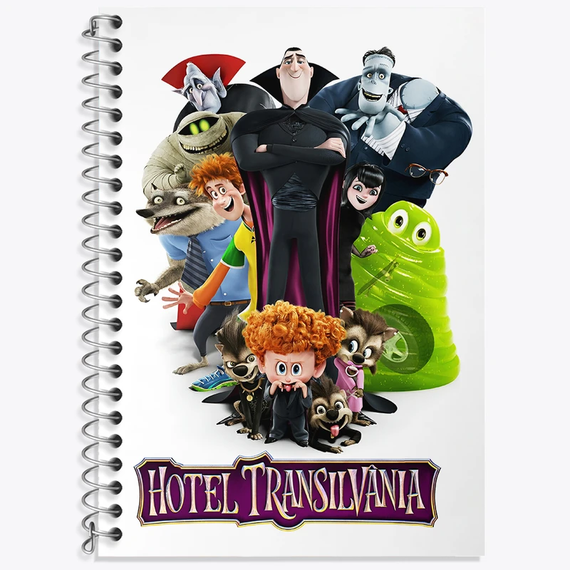 دفتر نت موسیقی 50 برگ خندالو طرح هتل ترانسیلوانیا کد F4863