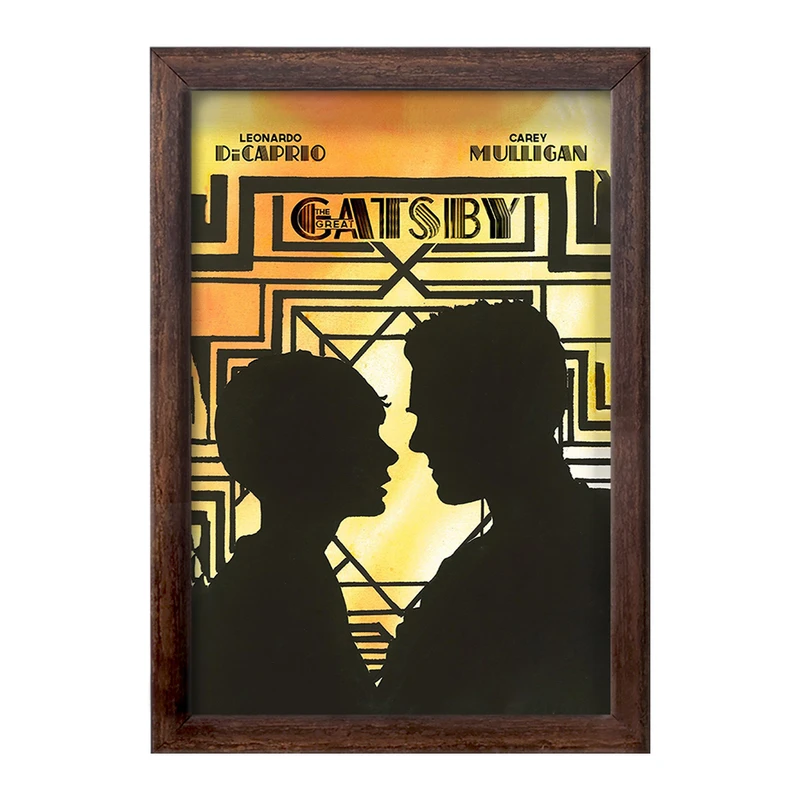 تابلو خندالو طرح گتسبی بزرگ (The Great Gatsby) کد F11368