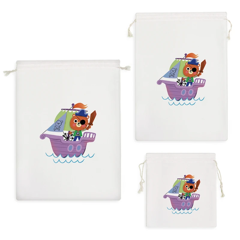 نظم دهنده خندالو مدل خرس دزد دریایی کد H1818 مجموعه 3 عددی