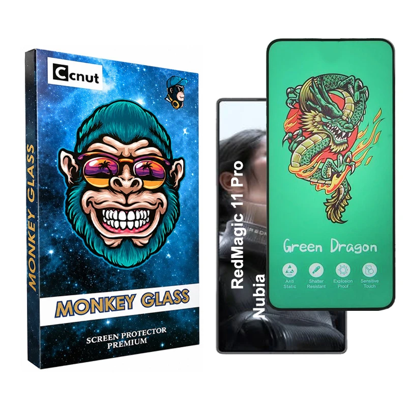 محافظ صفحه نمایش کوکونات مدل Ghoro-MNK مناسب برای گوشی موبایل ZTE Nubia Red Magic 11 Pro