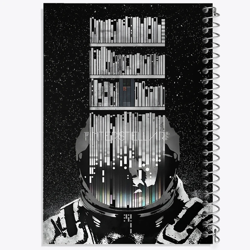 دفتر مشق 100 برگ خندالو طرح فیلم اینتراستلار کد F4716