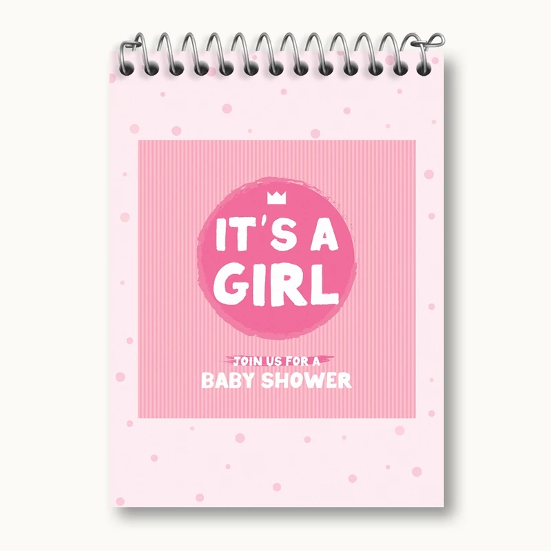 دفتر یادداشت 50 برگ خندالو طرح تعیین جنسیت  کد 10955