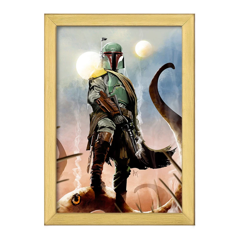 تابلو خندالو طرح جنگ ستارگان (Star Wars) کد F1135