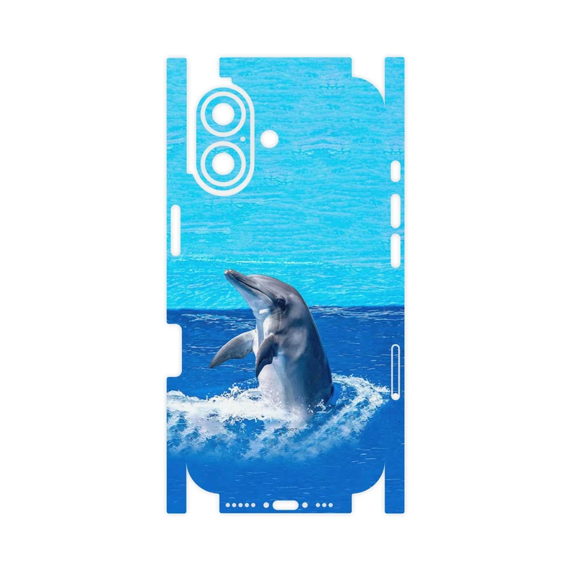 برچسب پوششی ماهوت مدل Dolphin-FullSkin مناسب برای گوشی موبایل اپل iPhone 17