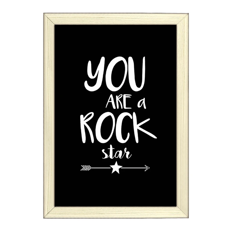 تابلو خندالو طرح You Are A Rock Star کد F11419