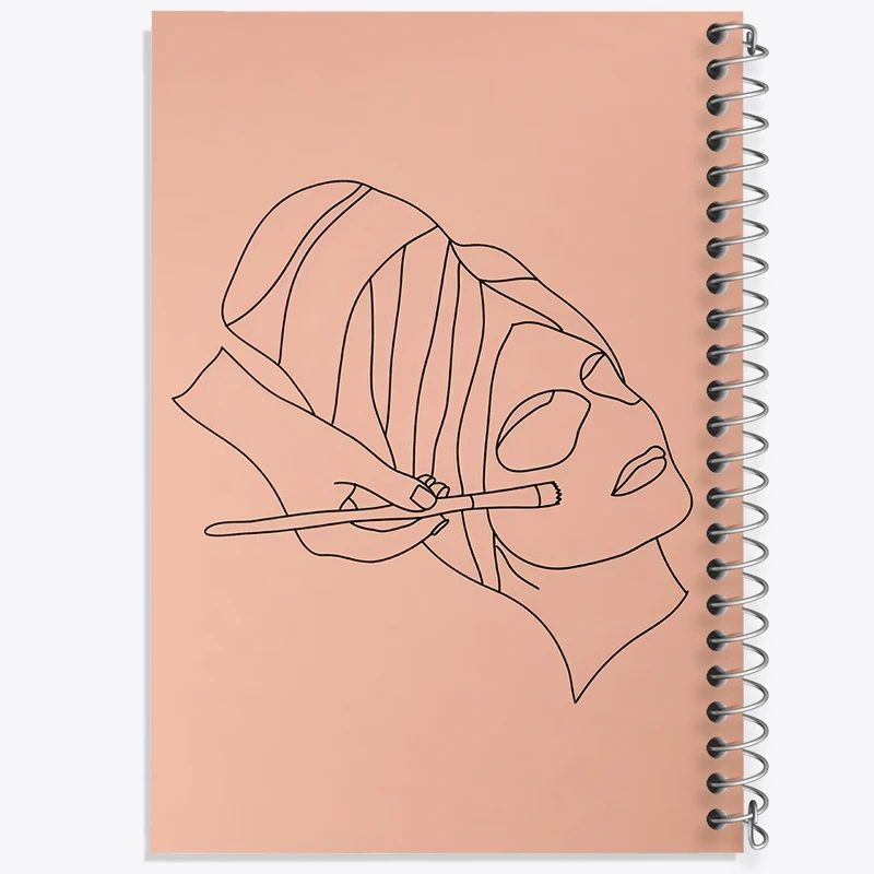 دفتر شطرنجی 50 برگ خندالو طرح فیشیال  کد F10272