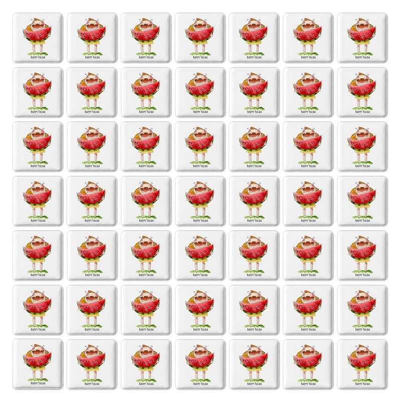 پیکسل خندالو طرح شب یلدا کد 38267 مدل مربعی مجموعه 49 عددی