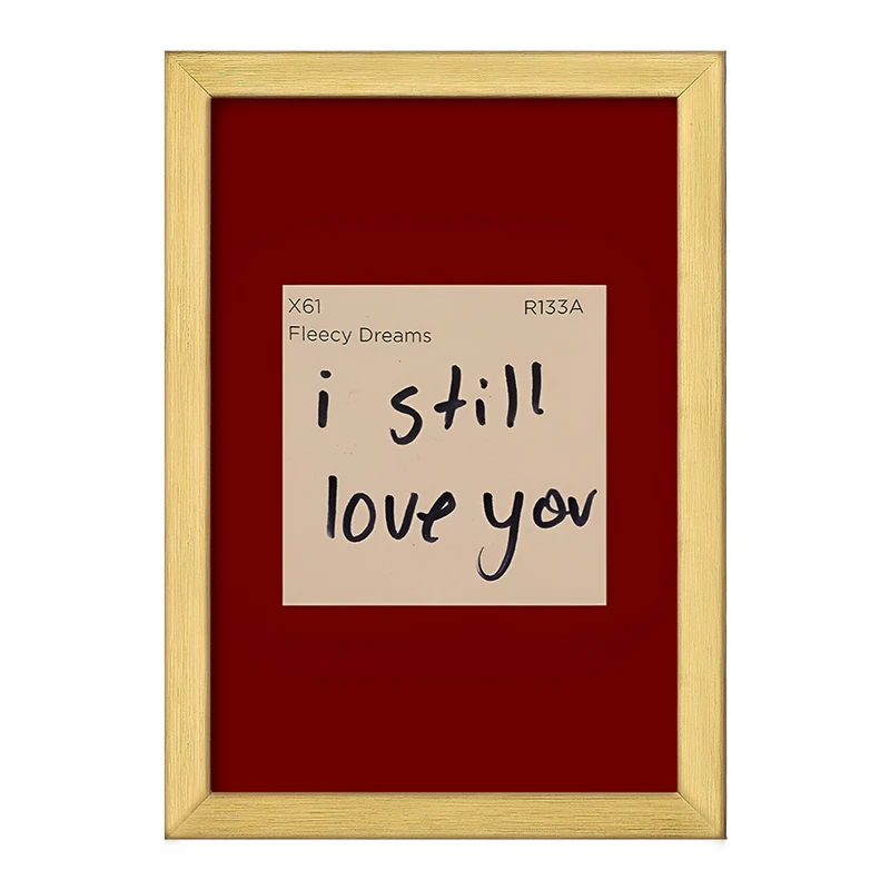 تابلو خندالو طرح I Still Love You کد F3707