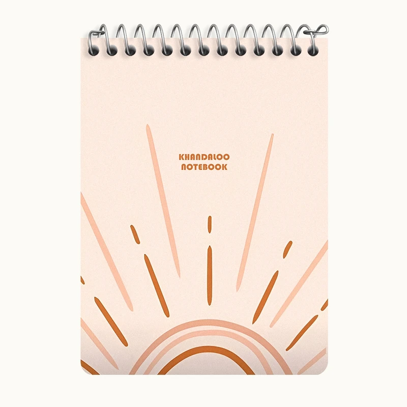 دفتر یادداشت 50 برگ خندالو طرح مدرن کد N8651