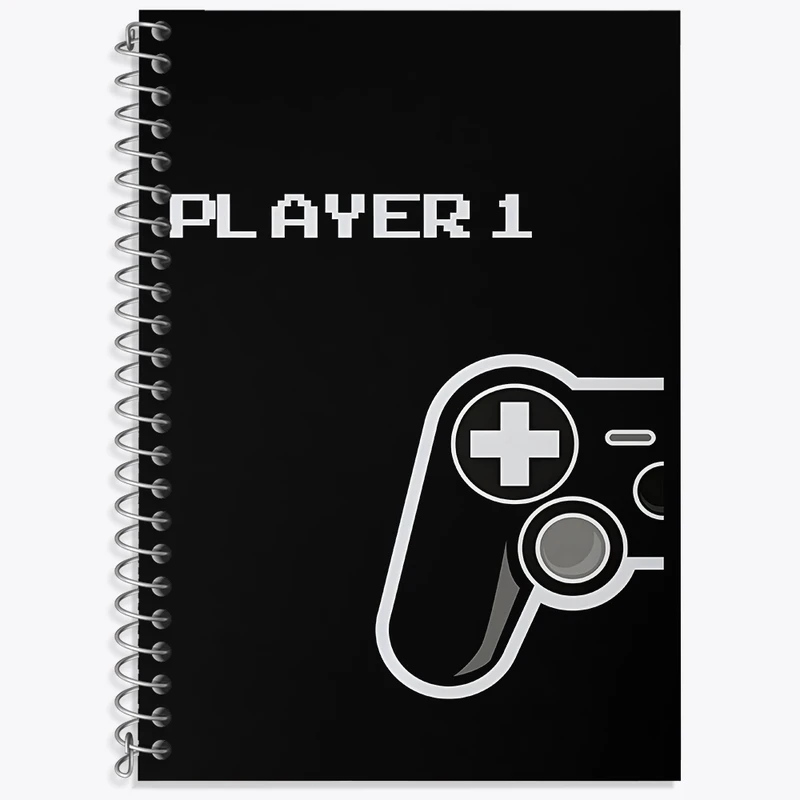 دفتر لغت 50 برگ خندالو طرح گیمر (Gamer) کد F3982