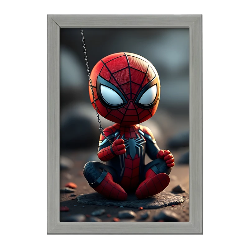 تابلو خندالو طرح مرد عنکبوتی کد F11664