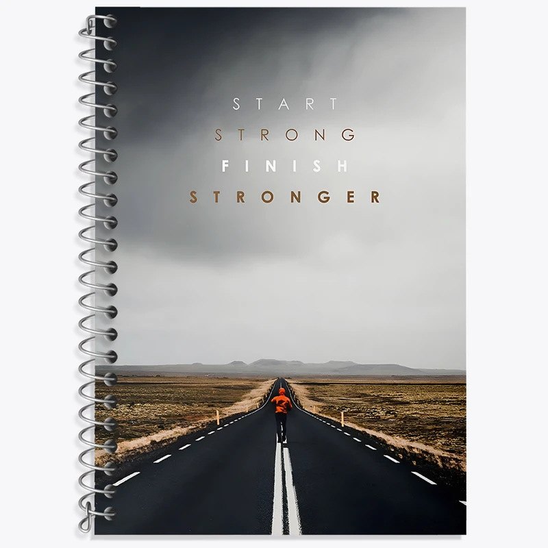 دفتر نت موسیقی 50 برگ خندالو طرح جملات انگیزشی کد N7713