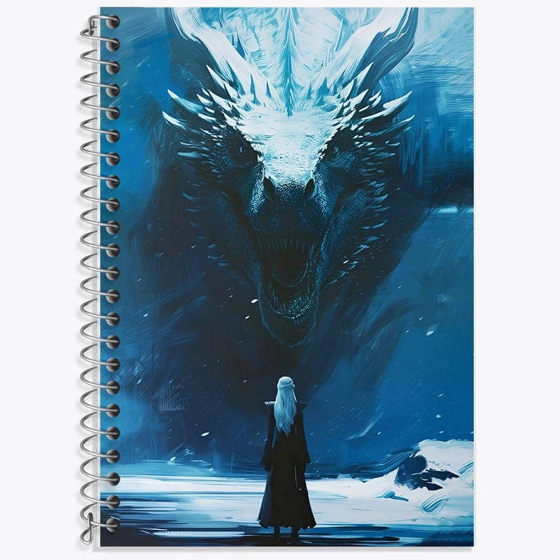 دفتر لغت 50 برگ خندالو طرح بازی تاج و تخت (Game Of Thrones) کد F10158