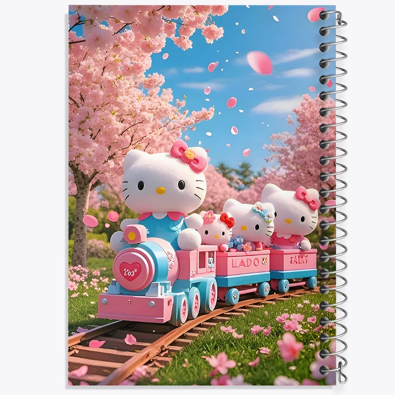 دفتر نقاشی 50 برگ خندالو طرح هلو کیتی کد F9181