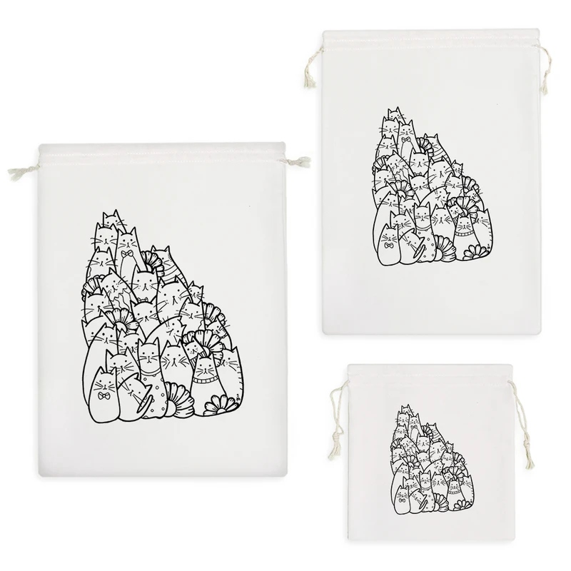 نظم دهنده خندالو مدل گربه Cat کد H826 مجموعه 3 عددی